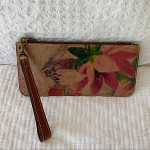 Patricia Nash Floral Wristlet